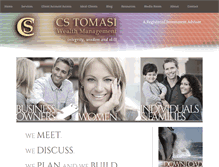 Tablet Screenshot of cstomasi.com